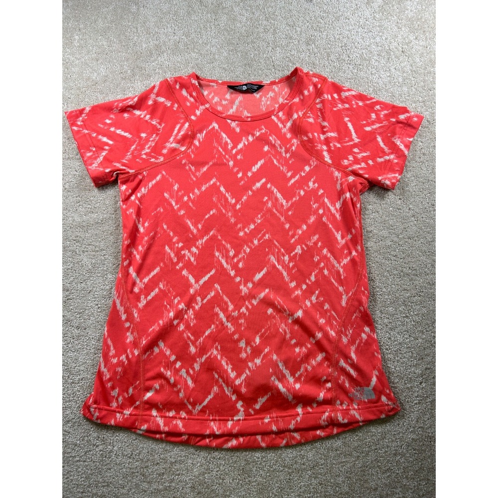 The North Face Womens Size M Orange Short Sleeve Tshirt